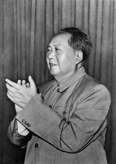 Mao Zedong, chiński komunistyczny rewolucjonista i przywódca, ok. 1960 autorstwa Unbekannt