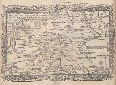 Mapa Rosji Od: Moskali autorstwa Unbekannt