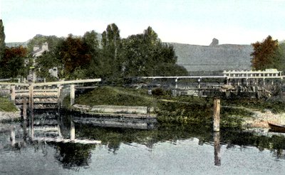 Mapledurham Lock, Oxfordshire, XX wiek autorstwa Unbekannt