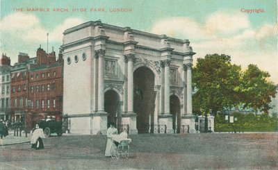 Marble Arch, Hyde Park, Londyn autorstwa Unbekannt