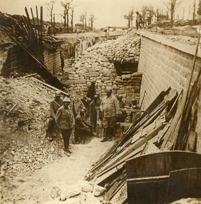 Koszary Marceau, Verdun, północna Francja, 1916 autorstwa Unbekannt