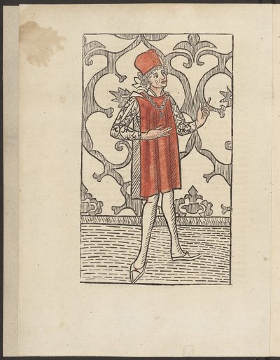 Marco Polo. Od: Podróż do Ziemi Obiecanej Hansa Tuchera, 1484 autorstwa Unbekannt