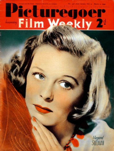 Margaret Sullavan 1909-1960, amerykańska aktorka, 1940 autorstwa Unbekannt
