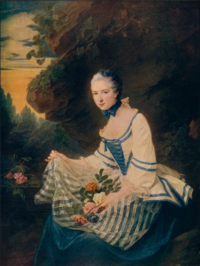Marie-Louise-Elisabeth de Maille, hrabina Sorans, 1742-1812, 1763 1906 autorstwa Unbekannt