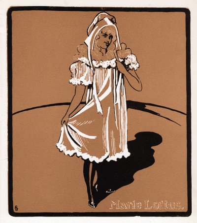 Marie Loftus 1857-1940, gwiazda szkockiej sali muzycznej, koniec XIX wieku autorstwa Unbekannt