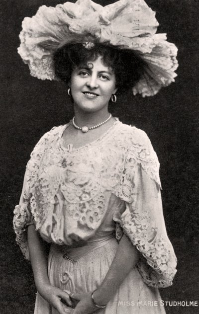 Marie Studholme 1875-1930, angielska aktorka, XX wiek autorstwa Unbekannt