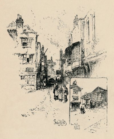 Ulica Targowa, Windsor, 1895 autorstwa Unbekannt