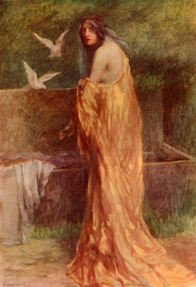 „Marra zdjęła złotą sukienkę”, 1917. autorstwa Unbekannt