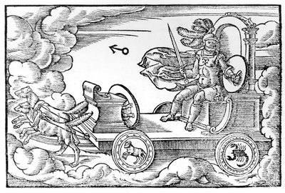Mars, rzymski bóg wojny, 1569 autorstwa Unbekannt