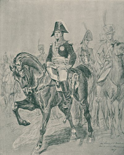 Marszałek Michel Ney - książę Elchingen, książę moskiewski, ok. 1800 r., 1896 r. autorstwa Unbekannt