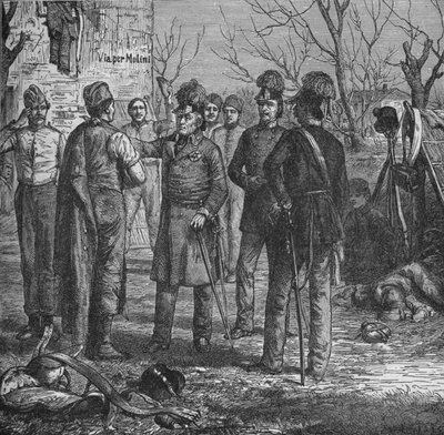 Marszałek Radetzky po bitwie pod Novara, 1902 autorstwa Unbekannt