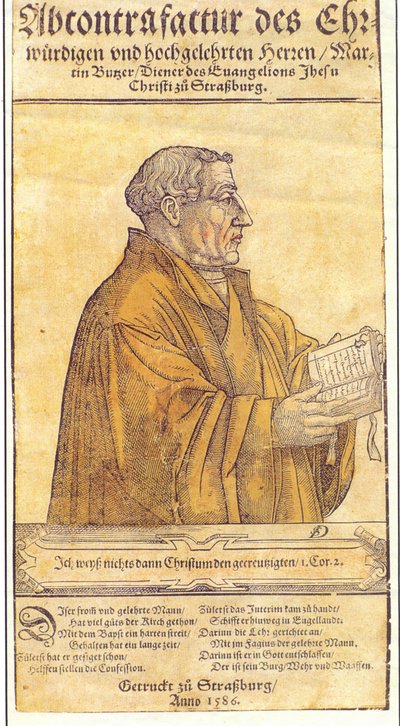 Martin Bucer 1491-1551 autorstwa Unbekannt