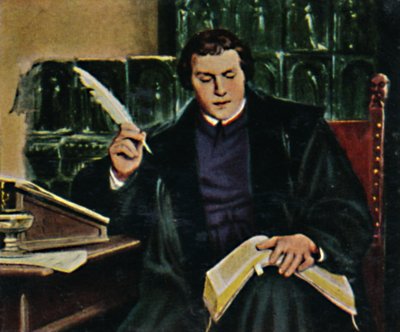 Marcina Lutra 1483-1546. - Obraz Thumanna, 1934. autorstwa Unbekannt