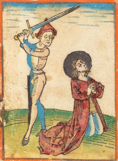 Męczeństwo św. 1480. autorstwa Unbekannt
