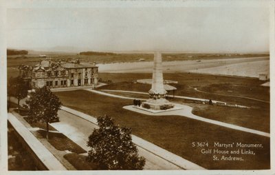 Pomnik Męczenników, Golf House and Links, St. Andrews, ok. 1900. autorstwa Unbekannt