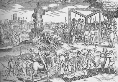 Męczennicy w Smithfield, Londyn, c1600 1904 autorstwa Unbekannt