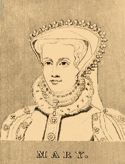 Maryja, 1516-1558, 1830. autorstwa Unbekannt
