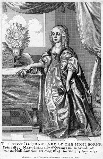 Maria, księżna Orańska, córka Karola I, 1802 autorstwa Unbekannt