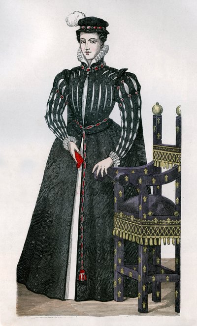 Maria Stuart, królowa małżonka Franciszka II z Francji, c1560 1882-1884 autorstwa Unbekannt