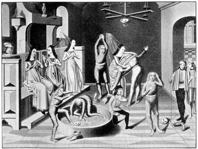 Maska Karola VI Francji, ok. 1480, 1910 r autorstwa Unbekannt