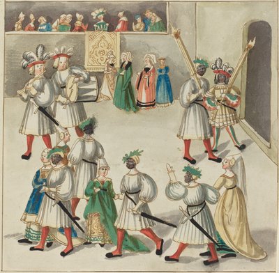 Maskarada, ok. 1515. autorstwa Unbekannt