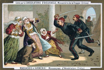 Masakry Heraklionu na Krecie, 1895 autorstwa Unbekannt