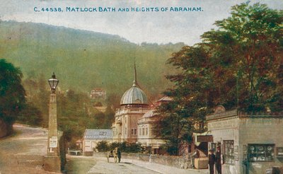 Matlock Bath and the Heights of Abraham, Derbyshire, c1905. autorstwa Unbekannt