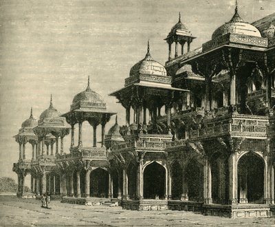 Mauzoleum Akbara, Secundra, 1890. autorstwa Unbekannt