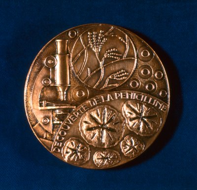 Medal upamiętniający odkrycie penicyliny, 1945 autorstwa Unbekannt