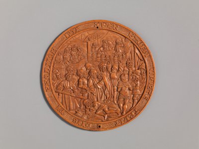 Medalion ze Zdrada Jezusa, początek XVI wieku. autorstwa Unbekannt