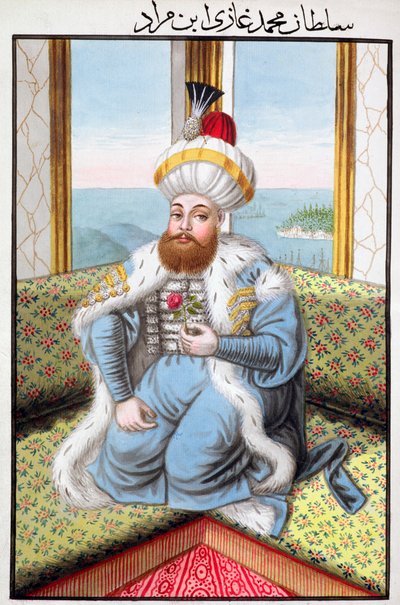 Mehmed II, cesarz osmański, 1808 autorstwa Unbekannt