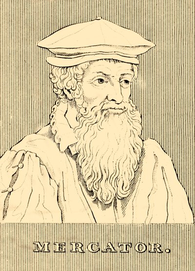 Mercator, 1512-1594, 1830. autorstwa Unbekannt