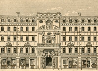 Kaplica Błogosławieństw, odbudowana po pożarze, 1897 r. autorstwa Unbekannt