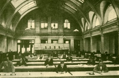 Panowie Harland & Wolffs Drawing Office, Belfast, ok. 1930. autorstwa Unbekannt