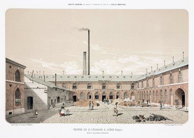 Metale, Cynk Cynk Works, St Leonard, Liege, Belgia autorstwa Unbekannt