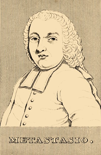 Metastasio, 1698-1782, 1830. autorstwa Unbekannt