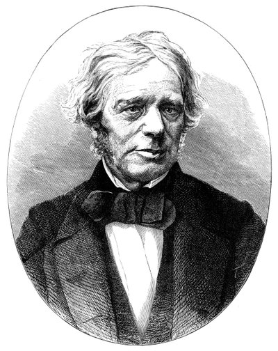 Michael Faraday, brytyjski fizyk i chemik, XIX wiek autorstwa Unbekannt