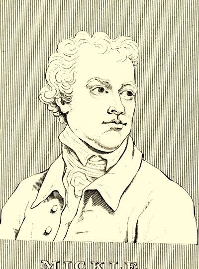 Mickle, 1734-1788, 1830. autorstwa Unbekannt