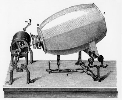 Połowa XIX wieku Fonautograf, ok. 1906 autorstwa Unbekannt