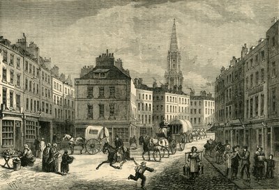Middle Row, St. Giless, około 1838, 1881. autorstwa Unbekannt