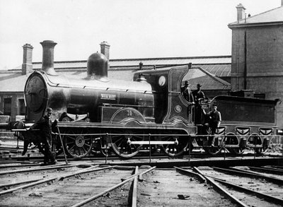 Lokomotywa Midlands i Great Western Railway Ireland 2-4-0 Rob Roy, 1873 autorstwa Unbekannt