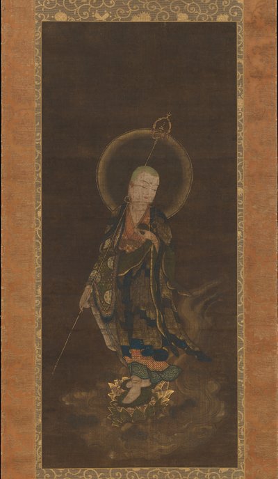 Wróć Jizo Bodhisattwa, 14 linia. autorstwa Unbekannt