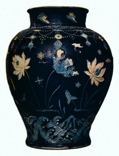 Ming Dynasty, Fahua vase, 15th century autorstwa Unbekannt