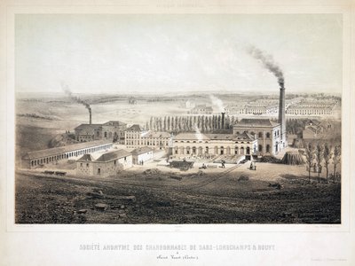 Mining, Coal Sars Longchamps & Bouvy Coalmining Co Ltd, Belgia autorstwa Unbekannt
