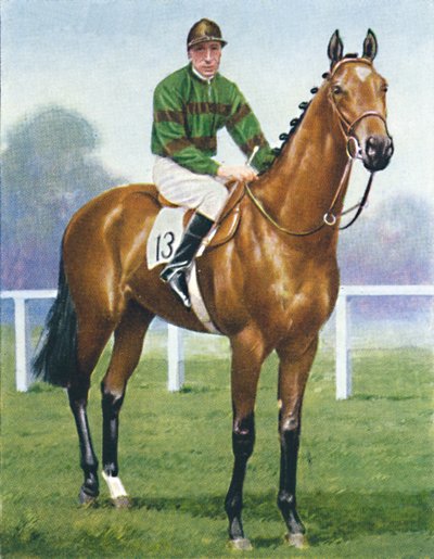 Mirza II, Dżokej: H. Wragg, 1939 autorstwa Unbekannt