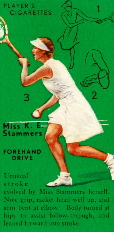Panna K. E. Stammers - Forhend Drive, c1935. autorstwa Unbekannt