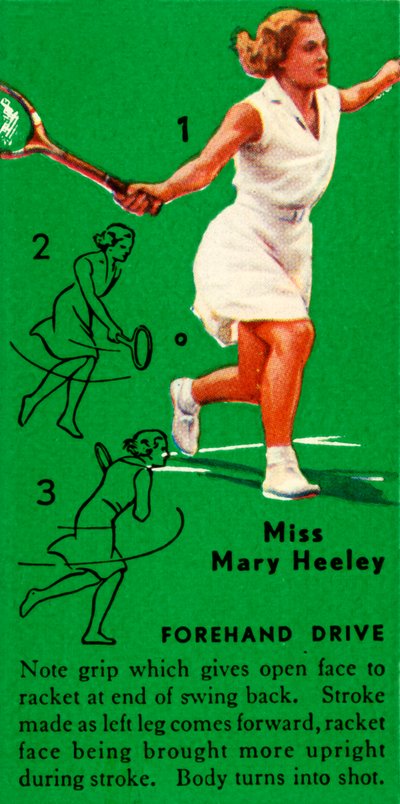 Miss Mary Heeley - Forhend Drive, c1935. autorstwa Unbekannt