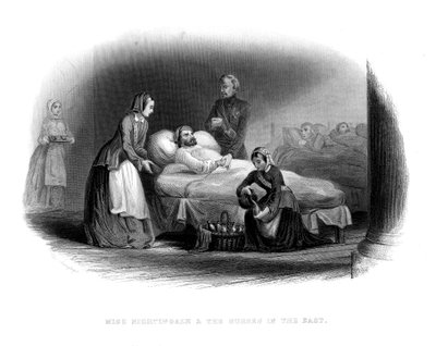 Miss Nightingale i wojsko na wschodzie, ok. 1860 r. autorstwa Unbekannt