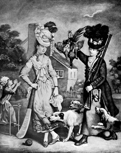 Panna Wicket i panna Trigger, 1770 autorstwa Unbekannt