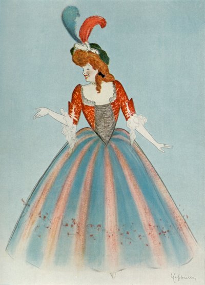 Pani Rejane - Rola Montansier. - Montansier, 1904. autorstwa Unbekannt